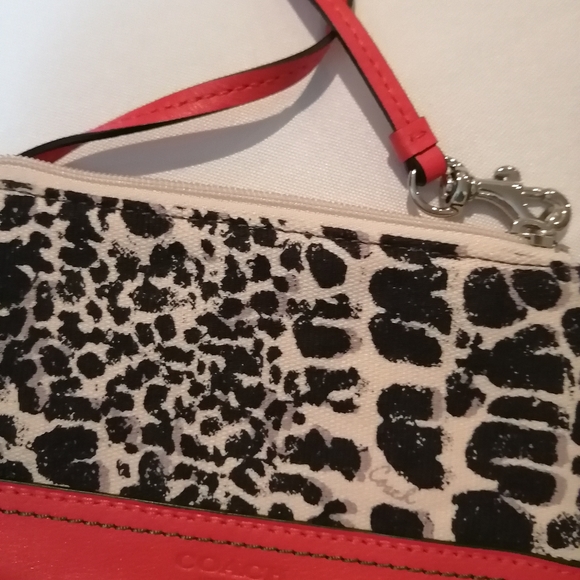 PRICE DROP! Coach Wristlet - Picture 3 of 4